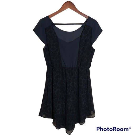 American Eagle Outfitters Grey Print Dress - Picture 2 of 5